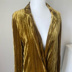 Zara low cut blazer dress
